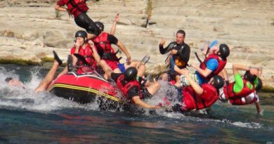 Rafting accident near Silver leaves